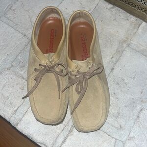 Clarks Originals Wallabee Boot 9M Leather upper